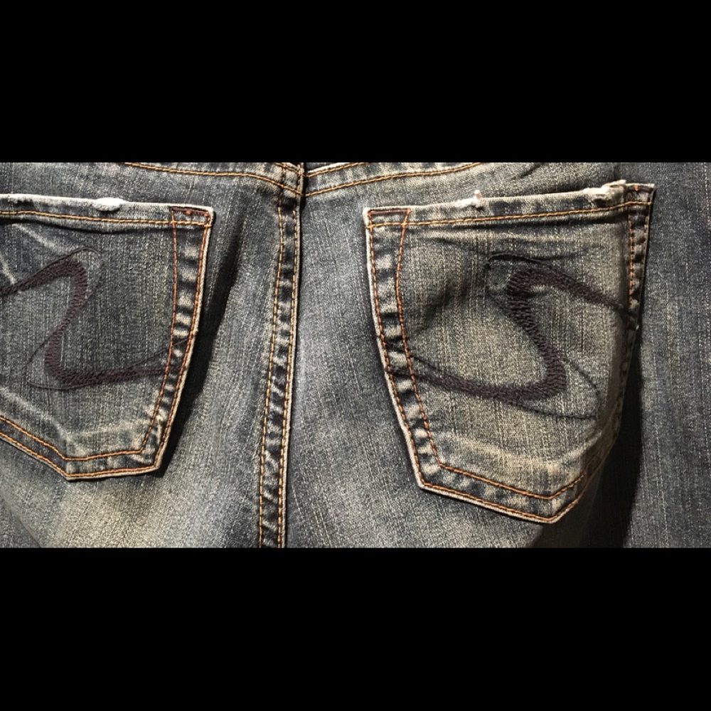 🔥BOOTYLICIOUS SILVER SUKI JEANS🔥